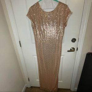 Sparkly ball gown dress